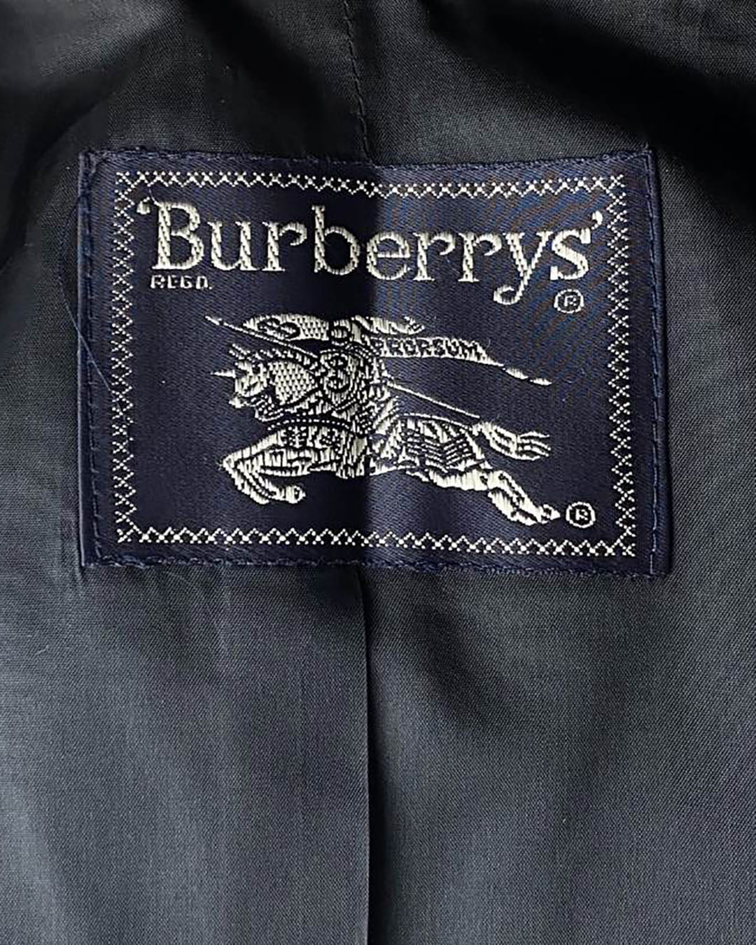 Burberry Mantel Blau