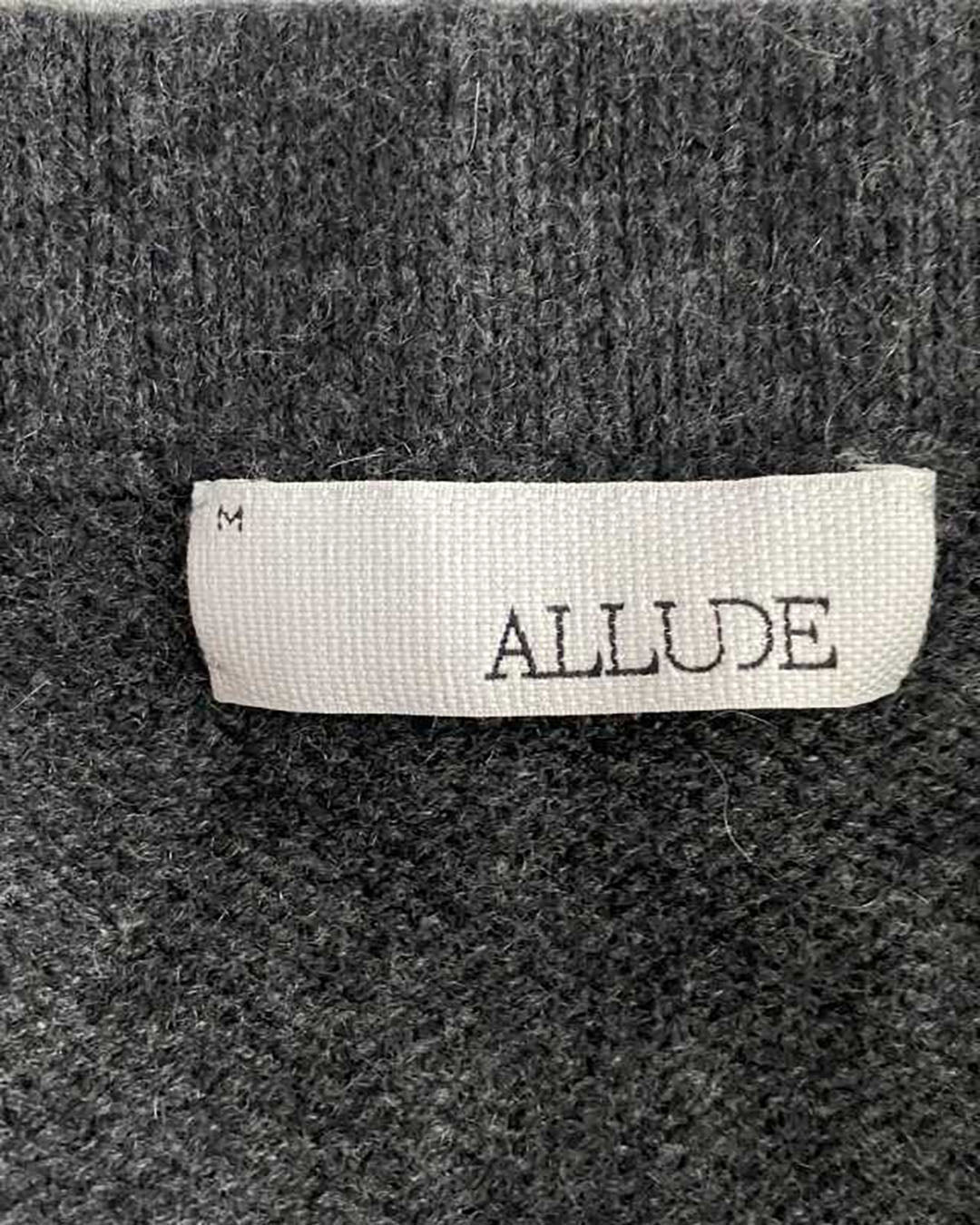 Allude Strickpullover Anthrazit
