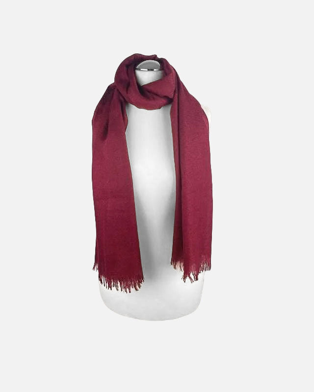 Chanel Schal · Bordeaux