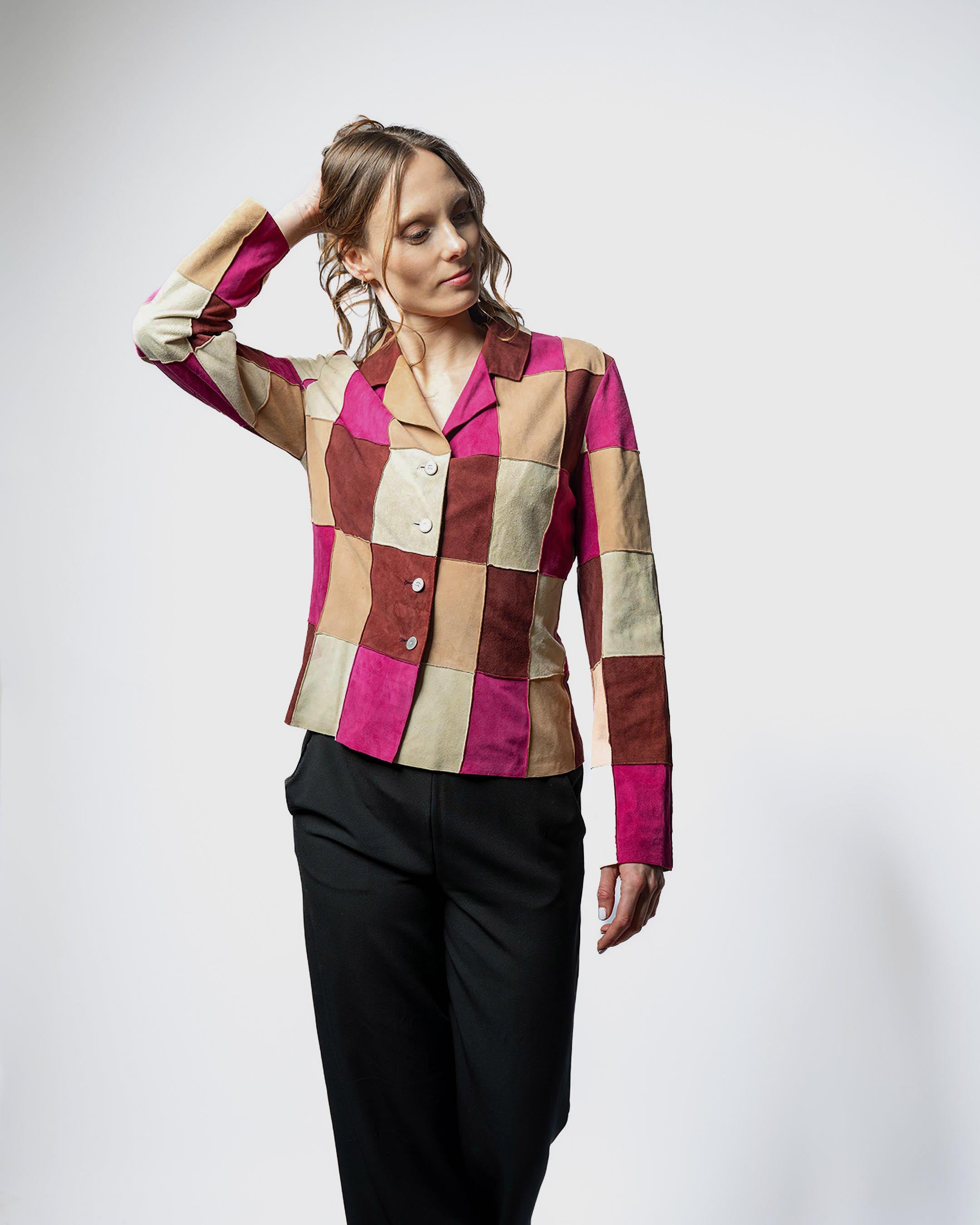 Chanel Patchwork-Jacke · Multicolor