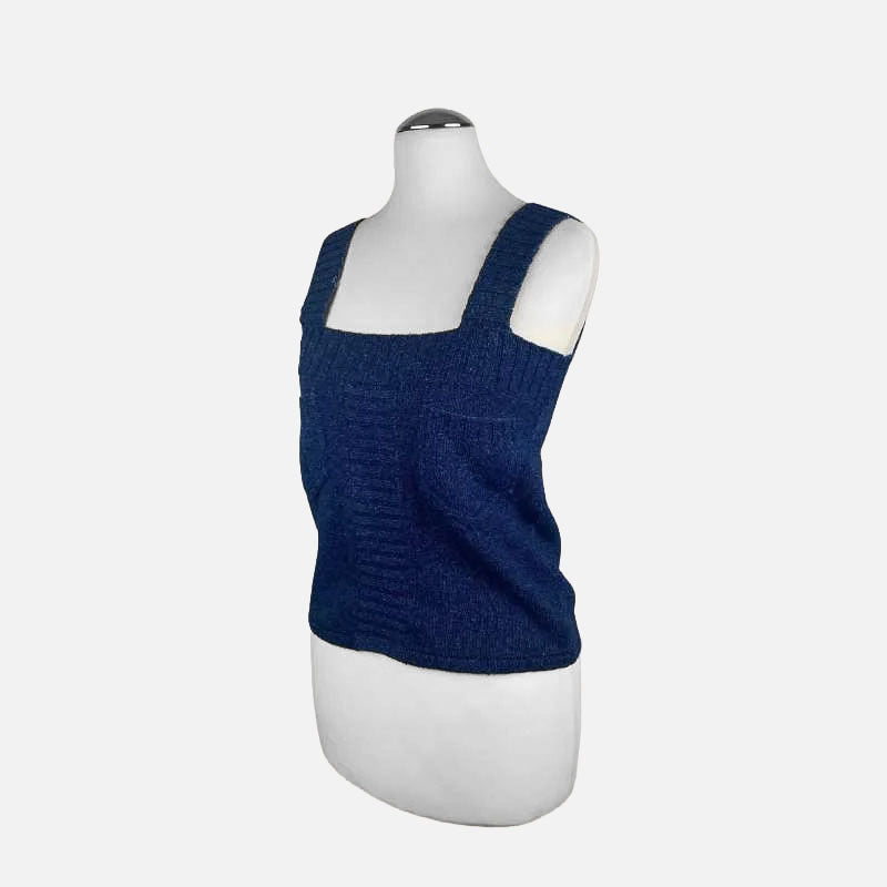 Chanel Top · Dunkelblau