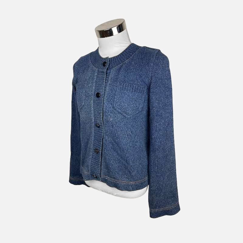 Chanel Strickjacke · Blau