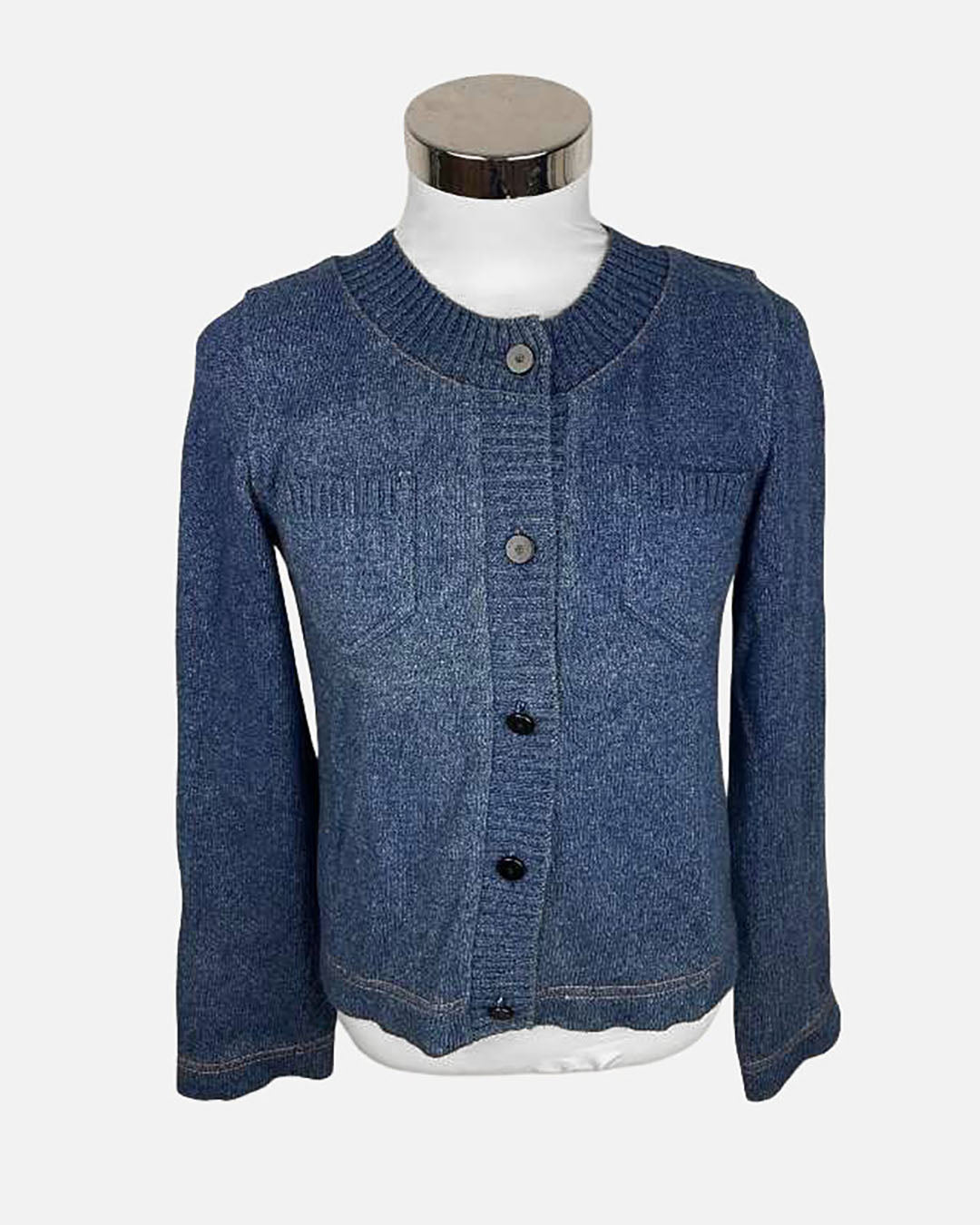 Chanel Strickjacke · Blau