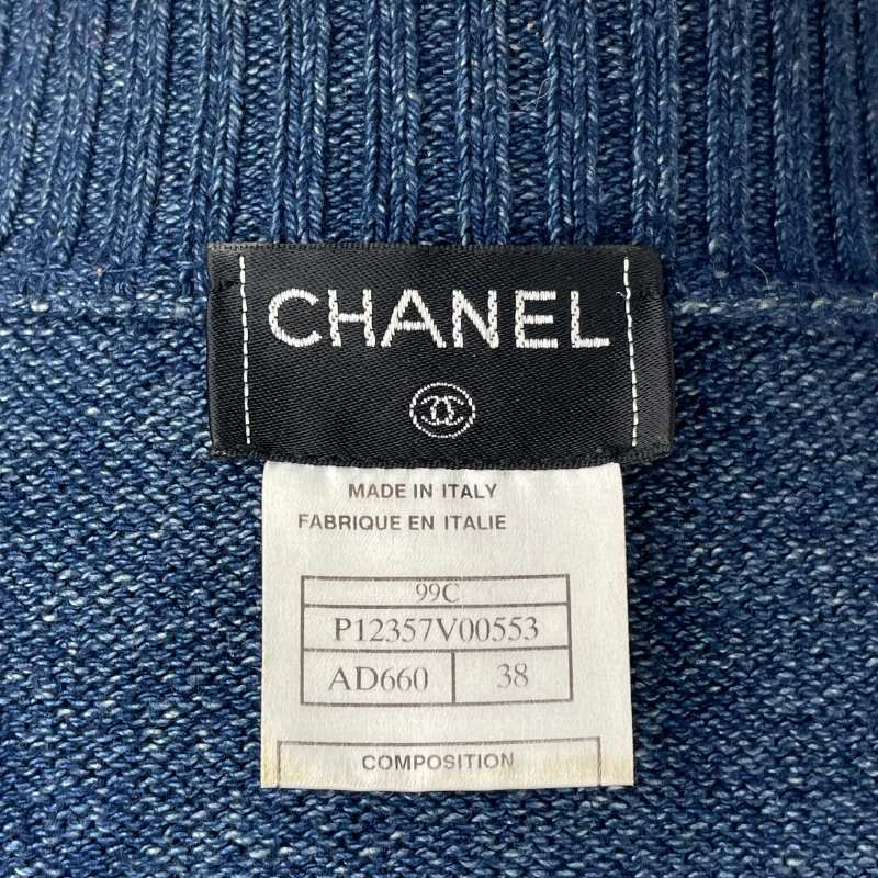 Chanel Strickjacke · Blau