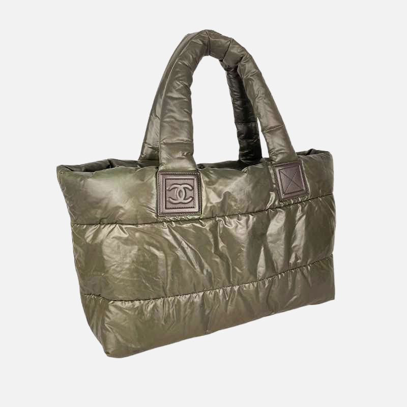Chanel Shopper Coco Cocoon · Dunkelgrün