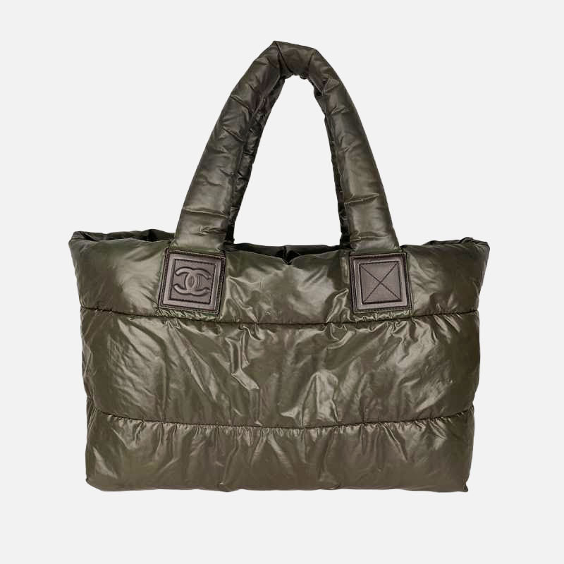 Chanel Shopper Coco Cocoon · Dunkelgrün