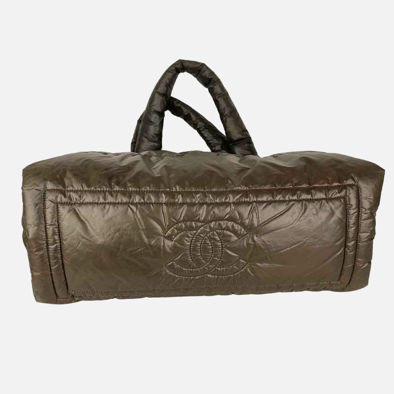 Chanel Shopper Coco Cocoon · Dunkelgrün